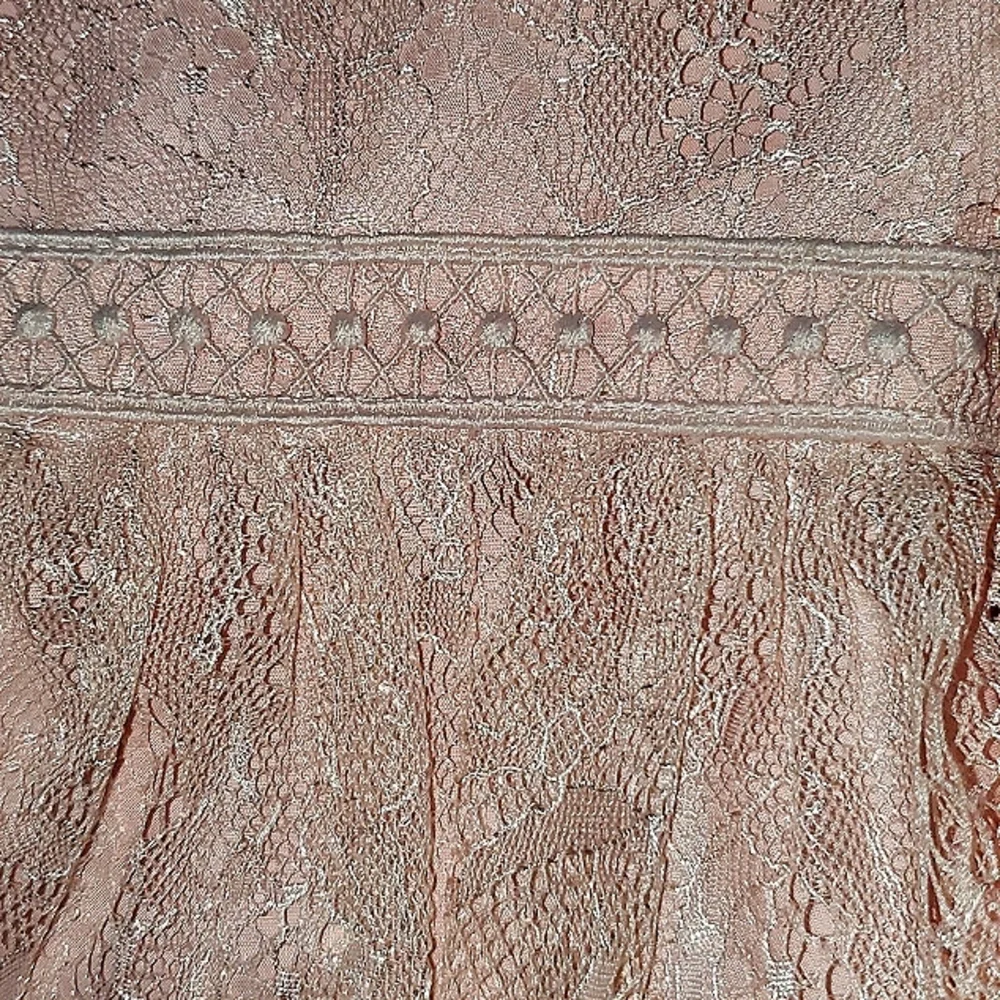 ADRIANNA PAPEL CHANTILLY LACE TIER DRESS SIZE 8 - Picture 7 of 8